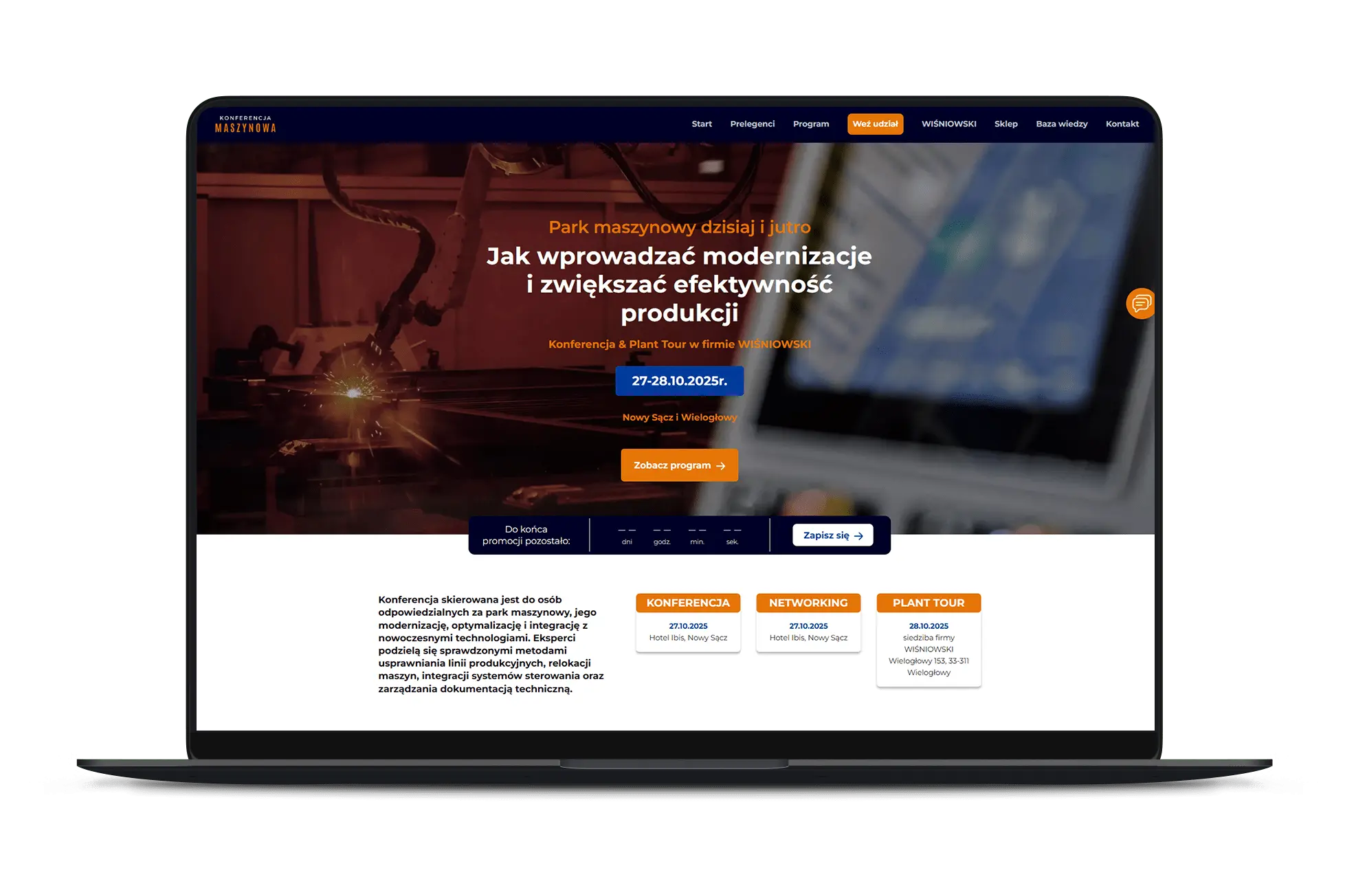 Konferencja Utrzymanie Ruchu Maszyn i Urządzeń